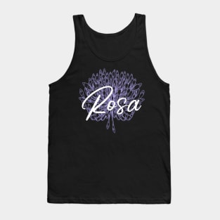 Blue rose Tank Top